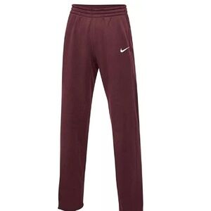 Nike Women's Therma Training Pants Burgundy/White Dri-Fit (867372-669) Size M